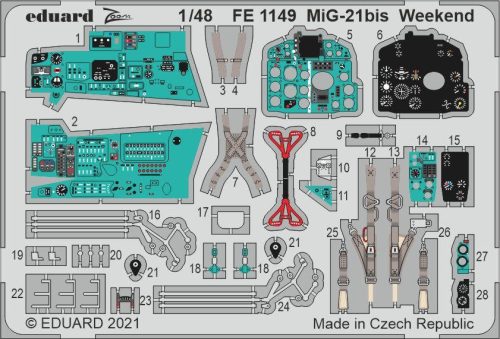 Eduard - MiG-21bis Weekend 1/48 for EDUARD