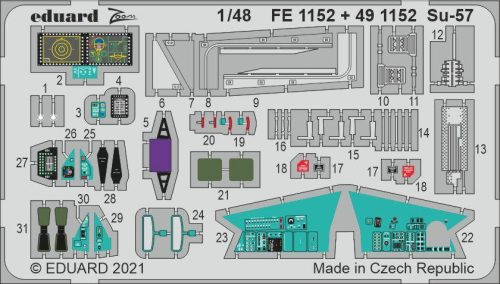 Eduard - SU-57 For Zvezda