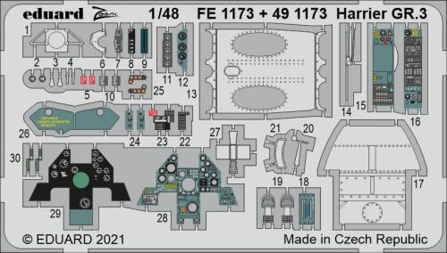 Eduard - Harrier GR.3 for KINETIC