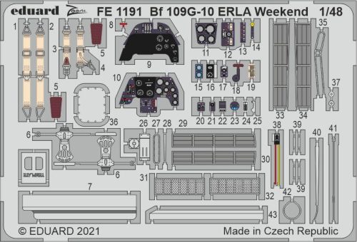 Eduard - Bf 109G-10 ERLA Weekend for EDUARD