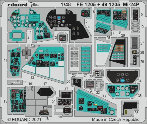 Eduard - Mi-24P 1/48 for ZVEZDA