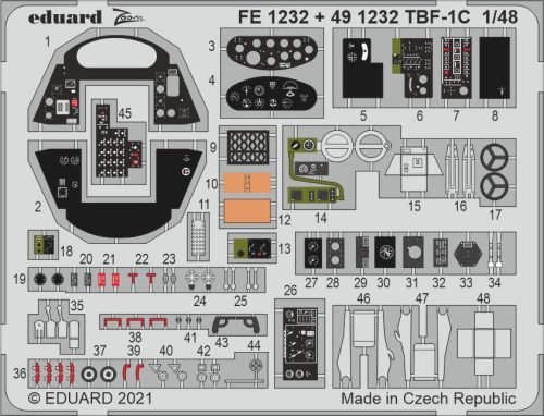 Eduard - Tbf-1C, For Academy