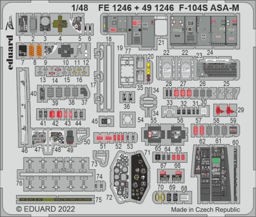 Eduard - F-104S Asa-M For Kinetic