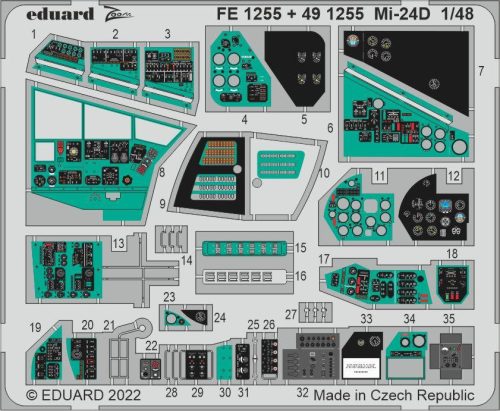 Eduard - Mi-24D For Trumpeter