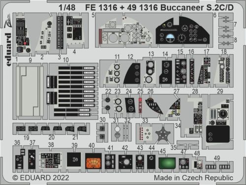 Eduard - Buccaneer S.2C/D for AIRFIX