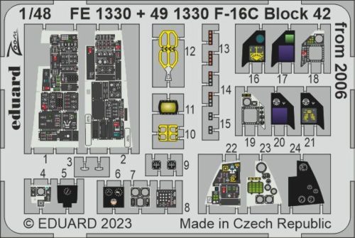 Eduard - F-16C Block 42 from 2006 1/48 for KINETIC