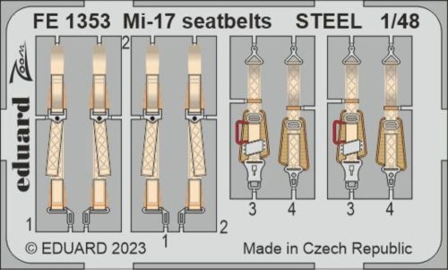 Eduard - Mi-17 seatbelts STEEL 48 AMK