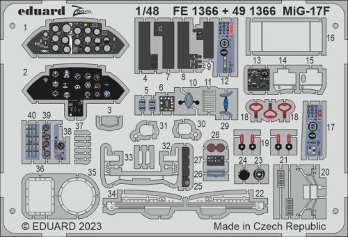 Eduard - MiG-17F 1/48 AMMO