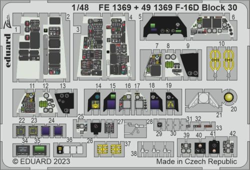 Eduard - F-16D Block 30 1/48 KINETIC