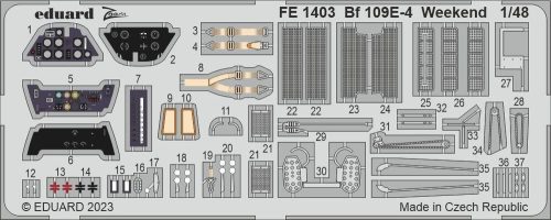 Eduard - Bf 109E-4 Weekend 1/48