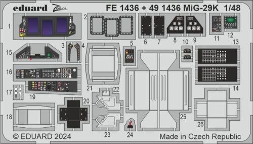 Eduard - MiG-29K 1/48 HOBBY BOSS