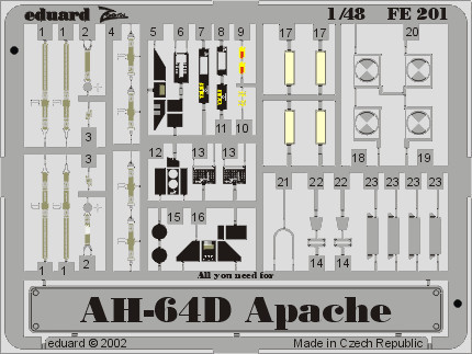 Eduard - AH-64D Apache