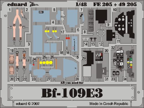 Eduard - Bf-109 E3