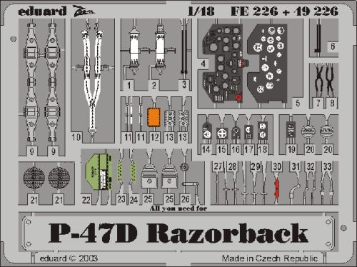 Eduard - P-47D Razorback