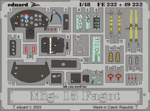 Eduard - MiG-15 Fagot