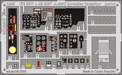 Eduard - A-26C Invader interior FE307