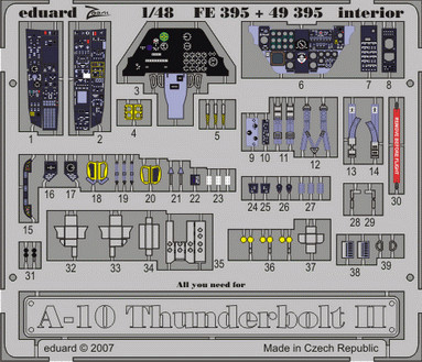 Eduard - A-10 Thunderbolt II Interior