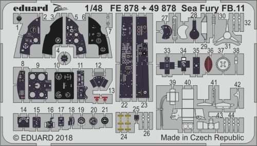 Eduard - Sea Fury FB.11 for Airfix