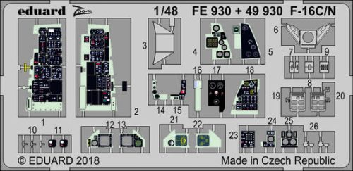 Eduard - F-16C/N for Tamiya