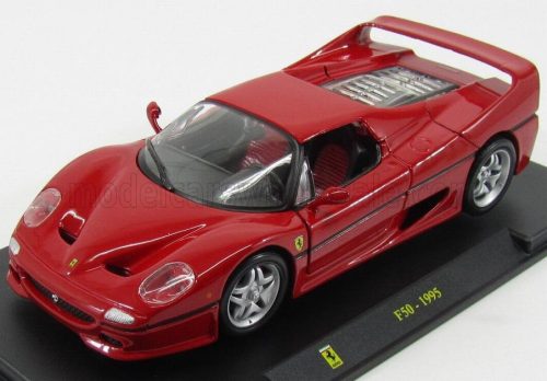 Edicola - FERRARI F50 1995 - CON VETRINA - WITH SHOWCASE RED