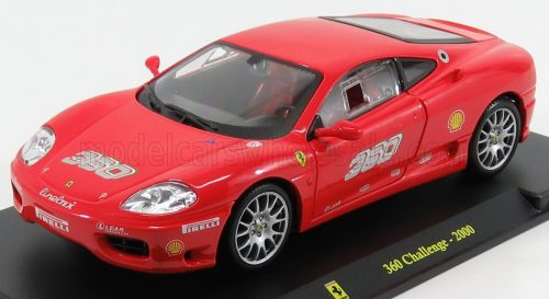 Edicola - FERRARI 360 CHALLENGE N 360 2000 - CON VETRINA - WITH SHOWCASE RED