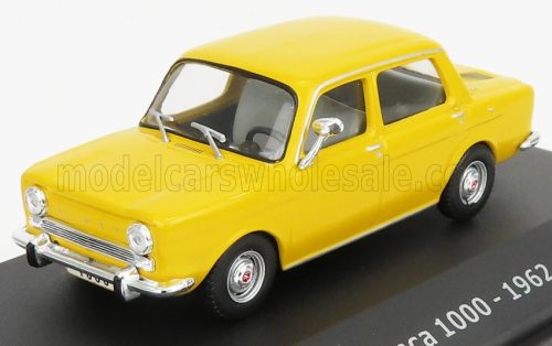 Edicola - SIMCA 1000 1962 - CON VETRINA - WITH SHOWCASE YELLOW