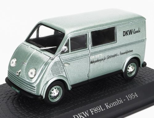 Edicola - DKW F89L COMBI VAN 1954 - DAMAGE DISPLAY BOX LIGHT GREEN MET