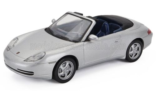 Edicola - PORSCHE 911 996 CARRERA CABRIOLET SPIDER 2001 SILVER