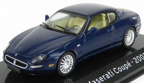 Edicola - MASERATI COUPE 2002 - CON VETRINA - WITH SHOWCASE BLUE