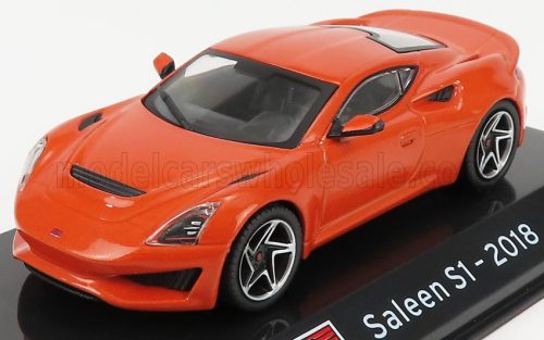 Edicola - SALEEN S1 2018 - CON VETRINA - WITH SHOWCASE ORANGE