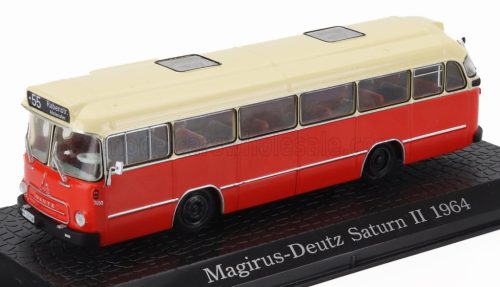 Edicola - MAGIRUS DEUTZ SATURN II AUTOBUS 1957 - DAMAGE DISPLAY BOX RED CREAM