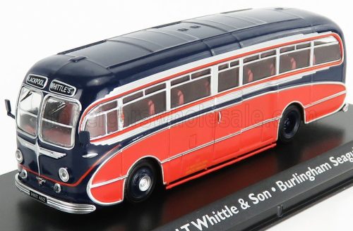 Edicola - LEYLAND TIGER CUB AUTOBUS BURLINGHAM SEAGULL COACH JT WHITTLE & SON 1951 RED BLACK