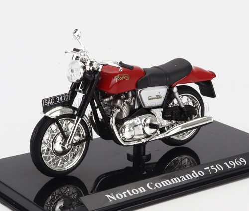 Edicola - NORTON COMMANDO 750 1969 RED BLACK