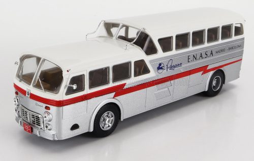 Edicola - PEGASO Z-403 MONOSCOCCA AUTOBUS E.N.A.S.A. MADRID-BARCELLONA 1951 SILVER WHITE RED