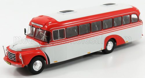 Edicola - VOLVO B375 AUTOBUS SWEDEN 1957 ORANGE WHITE