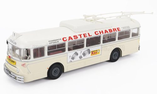 Edicola - CHAUSSON VBC-APURMTT AUTOBUS FILOBUS FRANCE 1963 CREAM WHITE