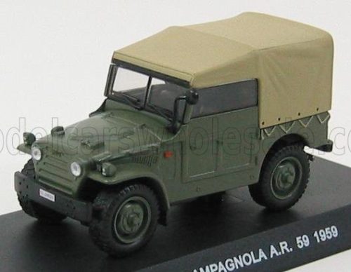 Edicola - FIAT CAMPAGNOLA A.R. 59 CARABINIERI 1959 MILITARY GREEN SAND