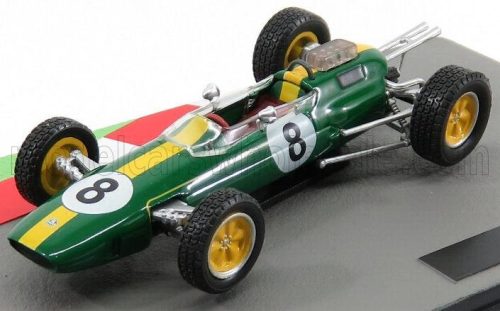 Edicola - LOTUS F1  25 N 8 WORLD CHAMPION SEASON 1963 JIM CLARK GREEN YELLOW