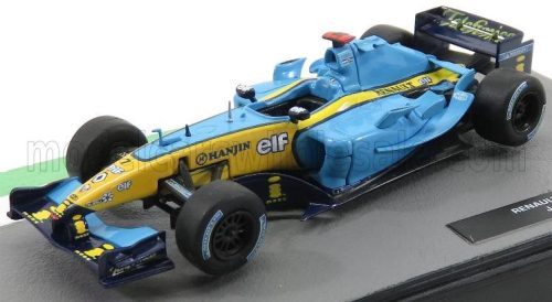 Edicola - RENAULT F1  R24 TEAM MILD SEVEN N 7 SEASON 2004 JARNO TRULLI LIGHT BLUE YELLOW