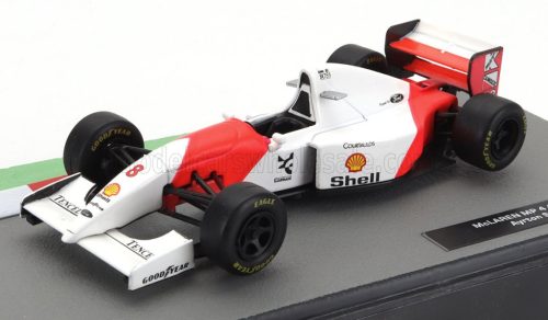 Edicola - McLAREN F1  FORD MP4/8 V8 TEAM MARLBORO N 8 SEASON 1993 AYRTON SENNA WHITE RED