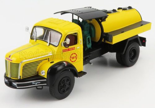 Edicola - BERLIET GLM10R TANKER TRUCK RIFIUTI SPECIALI 1955 YELLOW BLACK