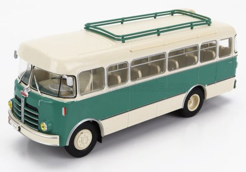 Edicola - BERLIET PLA AUTOBUS 2-ASSI 1955 CREAM GREEN