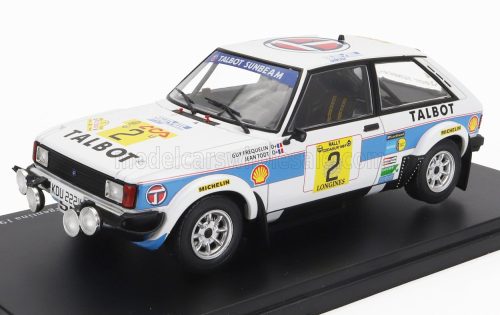 Edicola - TALBOT SUNBEAM LOTUS (night version) N 2 WINNER RALLY CODASUR ARGENTINA 1981 G.FREQUELIN - J.TODT WHITE LIGHT BLUE