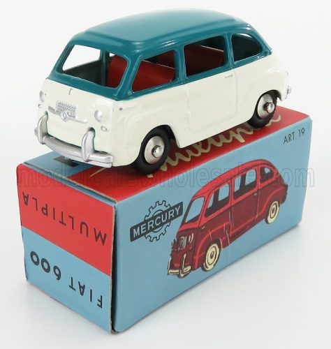 Edicola - FIAT 600 MULTIPLA 1958 WHITE BLUE