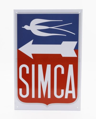 Edicola - ACCESSORIES METAL PLATE - SIMCA LOGO VARIOUS