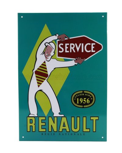 Edicola - ACCESSORIES METAL PLATE - RENAULT SERVICE VARIOUS