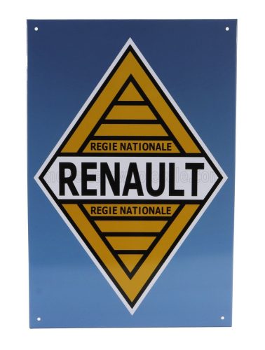 Edicola - ACCESSORIES METAL PLATE - RENAULT LOGO VARIOUS