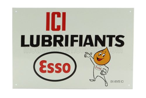 Edicola - ACCESSORIES METAL PLATE - ESSO ICI LUBRIFIANTS VARIOUS