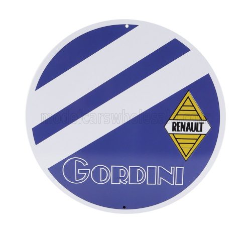 Edicola - ACCESSORIES METAL ROUND PLATE - RENAULT GORDINI VARIOUS