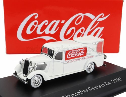 Edicola - DODGE KH-32 STREAMLINE VAN FOUNTAIN COCA-COLA 1934 WHITE